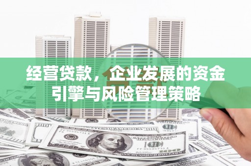 稷山经营贷款，企业发展的资金引擎与风险管理策略