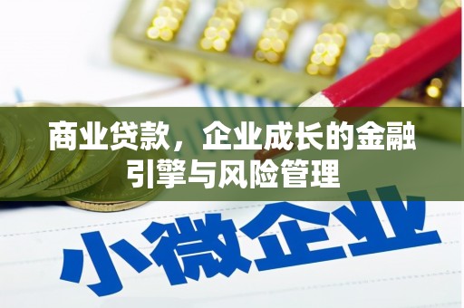 稷山商业贷款，企业成长的金融引擎与风险管理