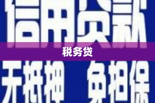 稷山税务贷