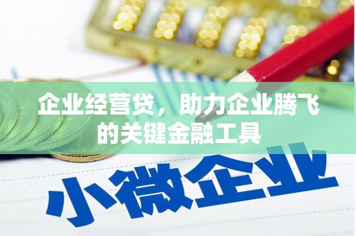 稷山企业经营贷，助力企业腾飞的关键金融工具