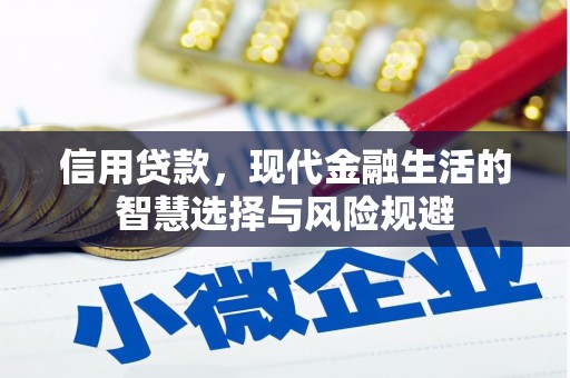 稷山信用贷款，现代金融生活的智慧选择与风险规避