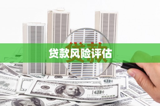 稷山贷款风险评估