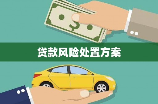 稷山贷款风险处置方案