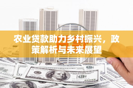 稷山农业贷款助力乡村振兴，政策解析与未来展望