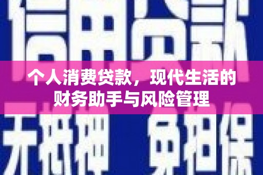 稷山个人消费贷款，现代生活的财务助手与风险管理