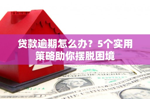 稷山贷款逾期怎么办？5个实用策略助你摆脱困境