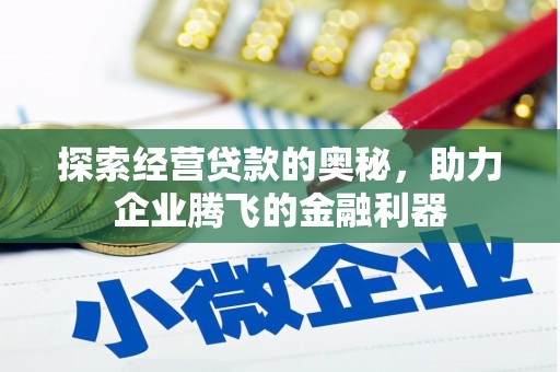 稷山探索经营贷款的奥秘，助力企业腾飞的金融利器