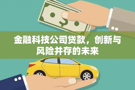 稷山金融科技公司贷款，创新与风险并存的未来