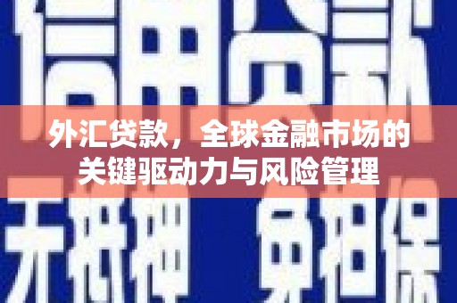 稷山外汇贷款，全球金融市场的关键驱动力与风险管理