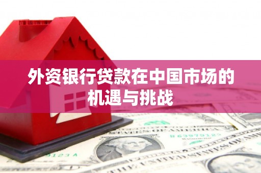 稷山外资银行贷款在中国市场的机遇与挑战