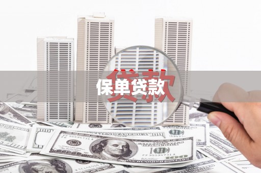 稷山保单贷款