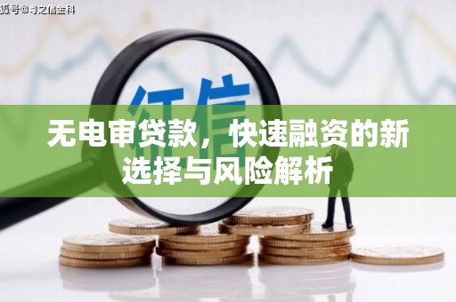 稷山无电审贷款，快速融资的新选择与风险解析
