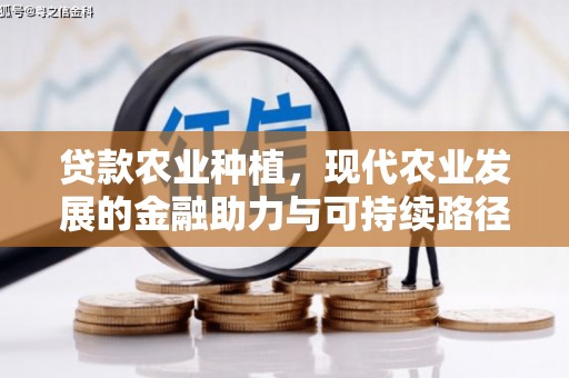稷山贷款农业种植，现代农业发展的金融助力与可持续路径