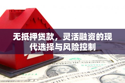 稷山无抵押贷款，灵活融资的现代选择与风险控制