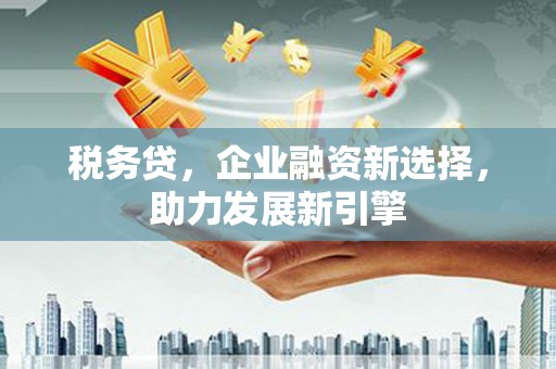 稷山税务贷，企业融资新选择，助力发展新引擎