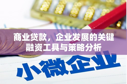 稷山商业贷款，企业发展的关键融资工具与策略分析