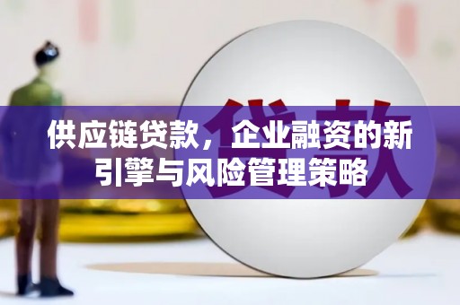 稷山供应链贷款，企业融资的新引擎与风险管理策略