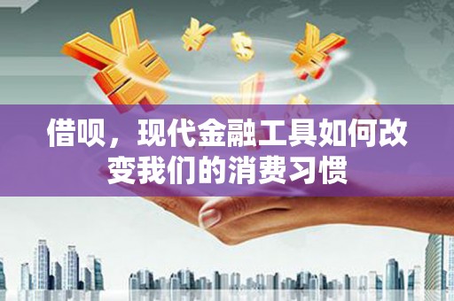 稷山借呗，现代金融工具如何改变我们的消费习惯