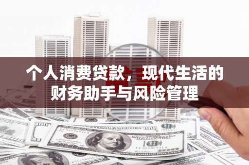 稷山个人消费贷款，现代生活的财务助手与风险管理