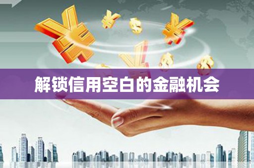 稷山解锁信用空白的金融机会