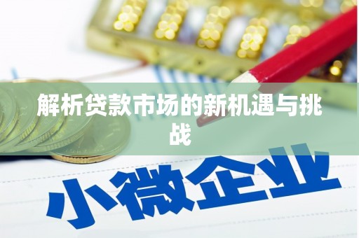 稷山解析贷款市场的新机遇与挑战